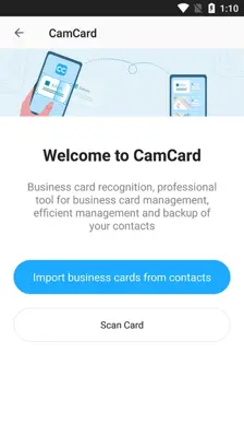 CamCard android App screenshot 0