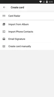 CamCard android App screenshot 7